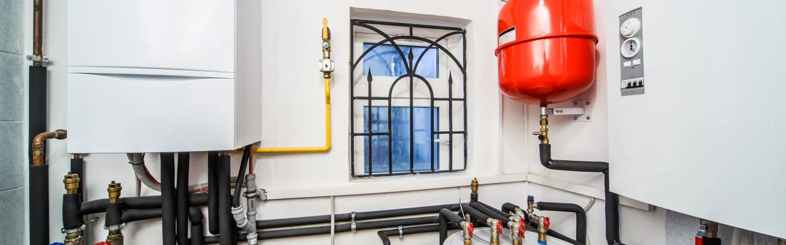 Houshold-boiler-installation
